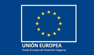 : Fondo<br />
Europeo de Desarrollo Regional 